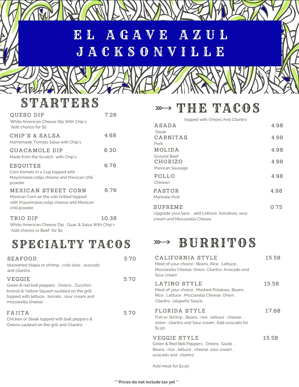 El Agave Azula 2 of 3